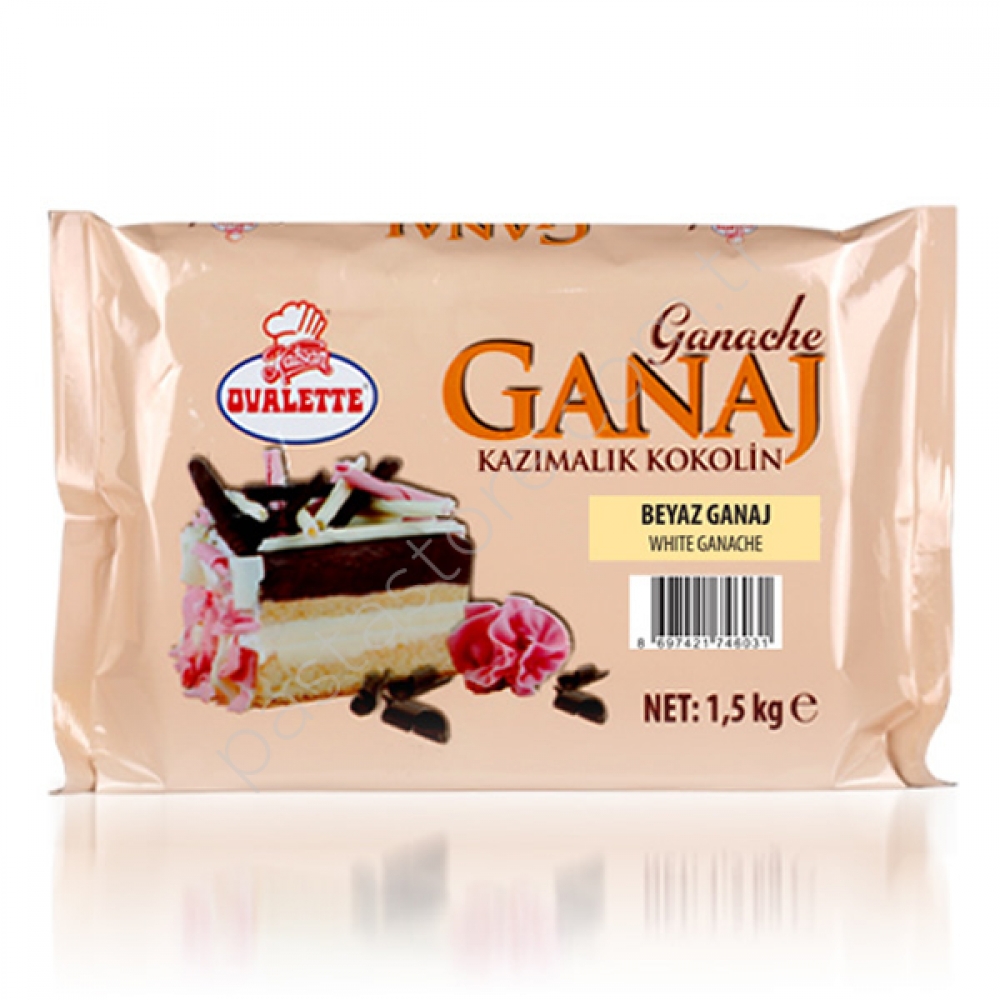 Ovalette Ganaj Çikolata Fildişi 1,5 kg Fiyatı Taksit Seçenekleri