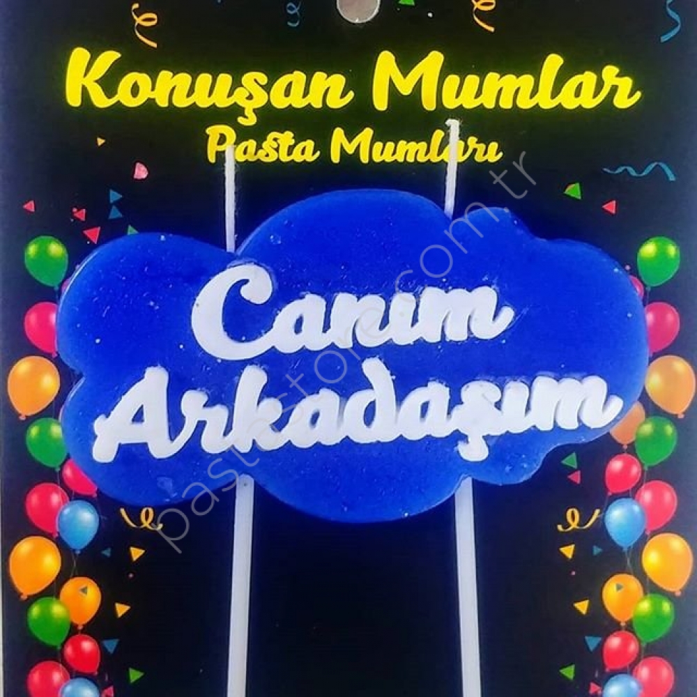 Canım Arkadaşım Yazılı Pasta Mumu Fiyatı Taksit Seçenekleri