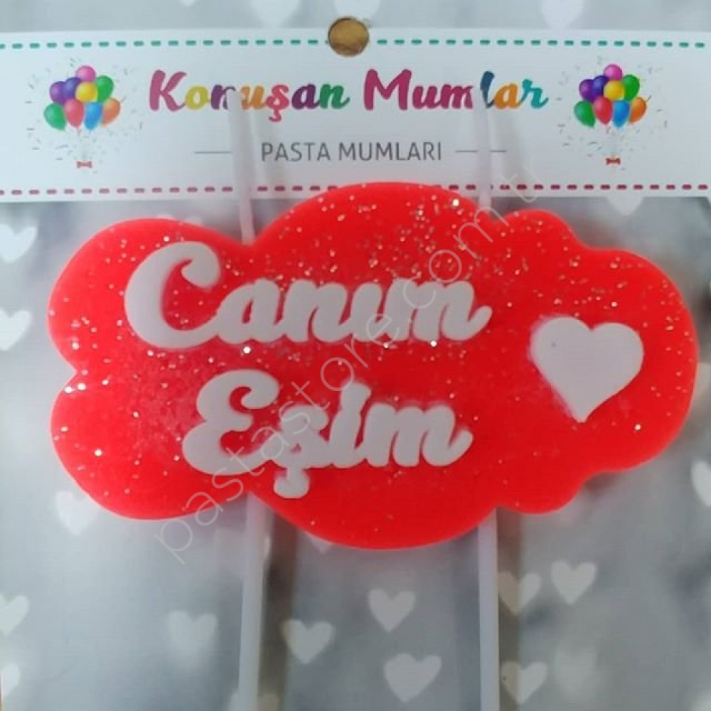 Canım Eşim Yazılı Pasta Mumu Fiyatı Taksit Seçenekleri