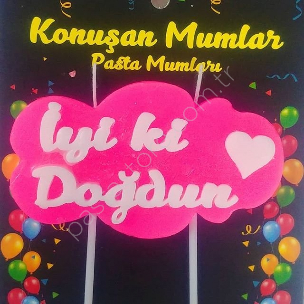 İyi ki Doğdun Yazılı Pasta Mumu Fiyatı Taksit Seçenekleri