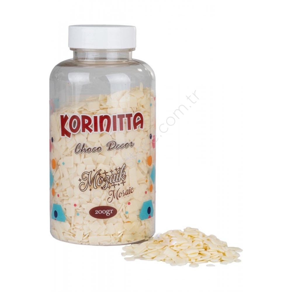 Korinitta Pasta Süsleme Çikolatası Sedef Mozaik 200gr Fiyatı Taksit