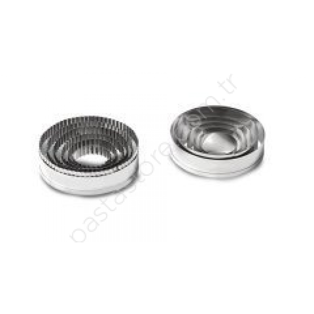 Metal Kurabiye Kalıbı Set Yuvarlak Dişli Fiyatı Taksit Seçenekleri