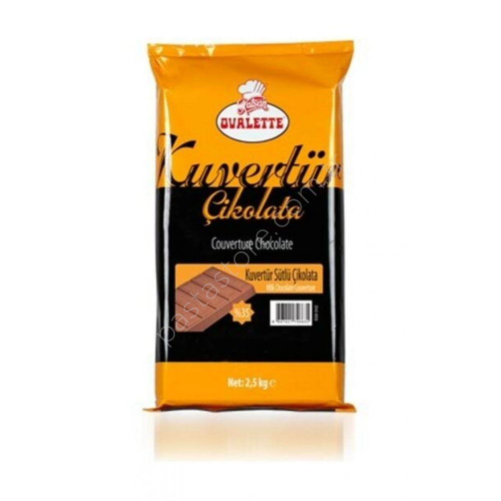 Ovalette 2.5kg Kuvertür Sütlü Çikolata 35 Fiyatı Taksit Seçenekleri