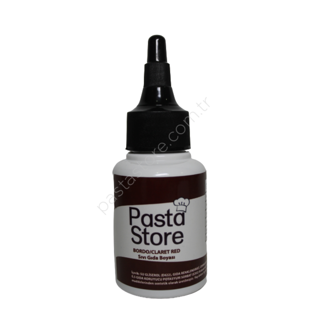 Pasta Store Bordo Sıvı Gıda Boyası 60ml Fiyatı Taksit Seçenekleri
