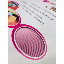 Çikolata Folyosu Metalize Pembe 25 Lİ