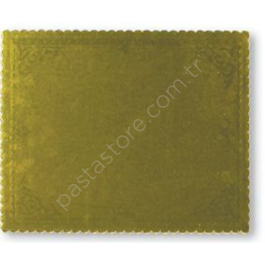 Pasta Tabanı Gold Dikdörtgen 40x45cm Fiyatı Taksit Seçenekleri