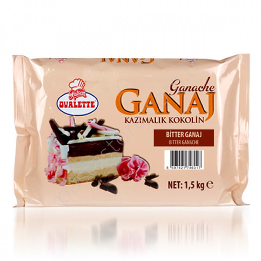 Ovalette Ganaj Çikolata Bitter 1,5 kg Fiyatı Taksit Seçenekleri