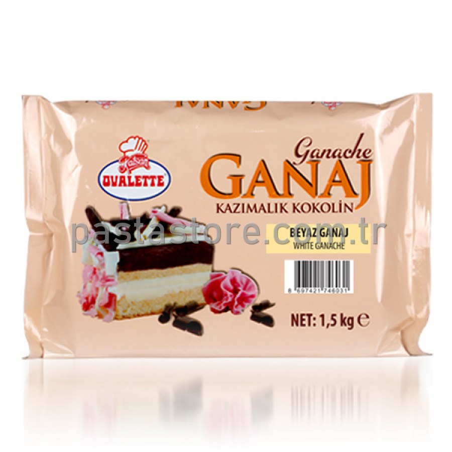 Ovalette Ganaj Çikolata Fildişi 1,5 kg Fiyatı Taksit Seçenekleri