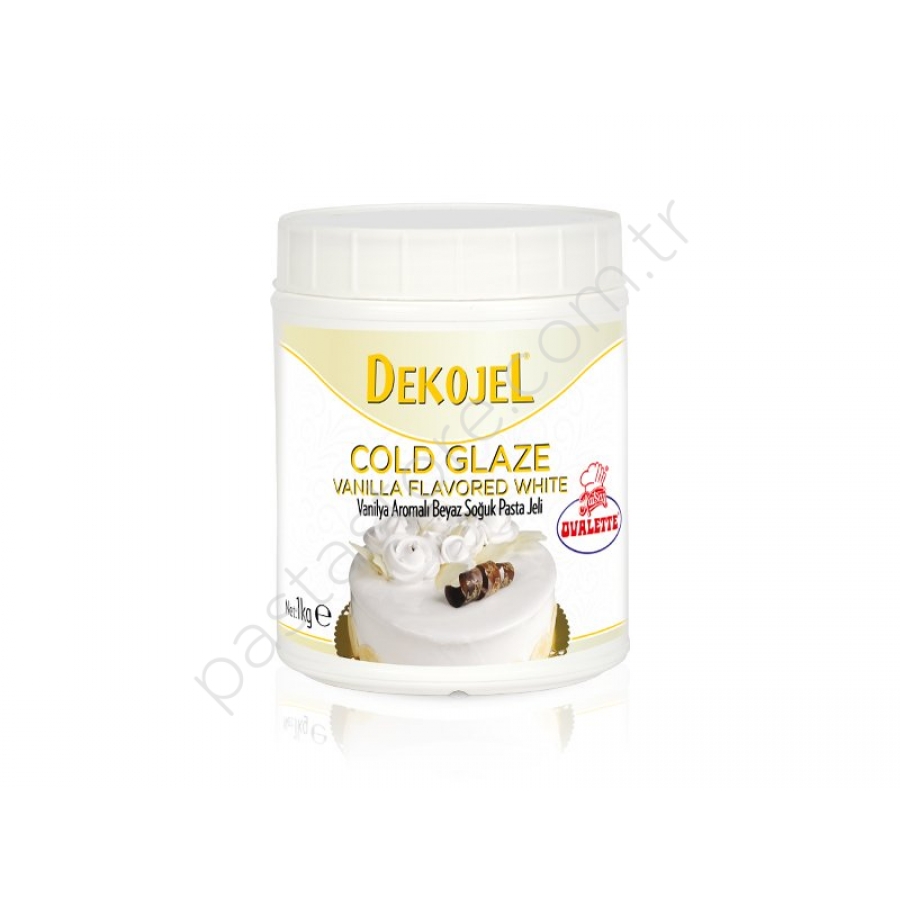 DEKOJEL VANİLYA AROMALI BEYAZ SOĞUK PASTA JELİ 1kg Fiyatı Taksit