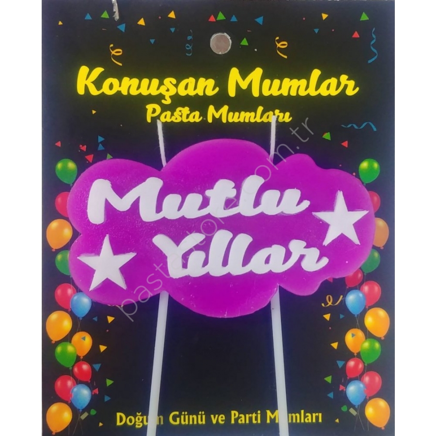 Mutlu Yıllar Yazılı Pasta Mumu Fiyatı Taksit Seçenekleri